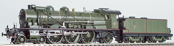 REE Modeles MB-048 - French Steam Locomotive 2-231 K 16 of the SNCF Depot, Analogique